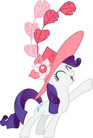 Rarity con su gorro