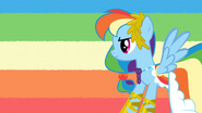 Rainbow dash at the gala by shelltoontv-d3g75wp