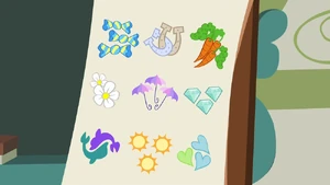 examples of Cutie Marks.