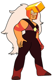 Jasper with Weapon