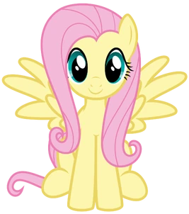 Fluttershy sitting