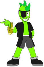 Emerald's form while his gemstone was cracked throughout .