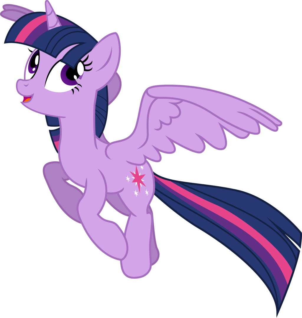 my little pony princess twilight sparkle flying