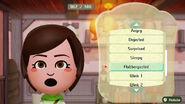 Dorothy's flabbergasted face in Miitopia's makeup editor.