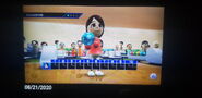 Ursula the player in Wii Sports (note the color is later changed to yellow)