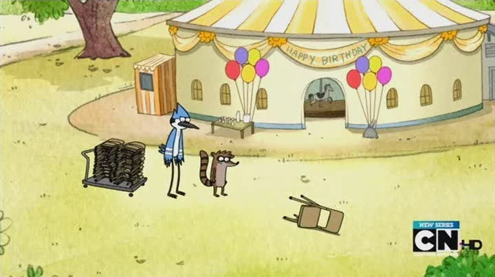 Just Set Up The Chairs My Regular Show Wikia Fandom