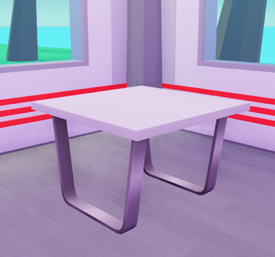 Modern Table My Restaurant Wiki Fandom - glass table roblox