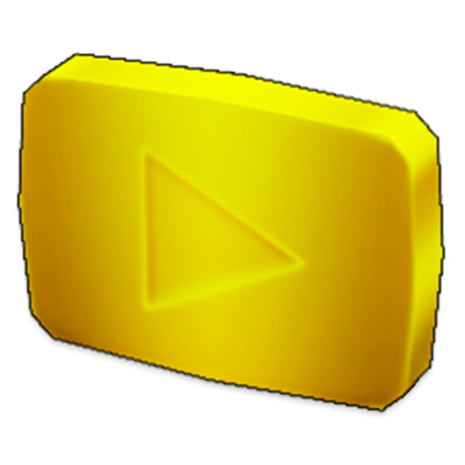 Gold Play Button My Restaurant Wiki Fandom - youtube gold play button roblox