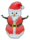 Santa Snowman