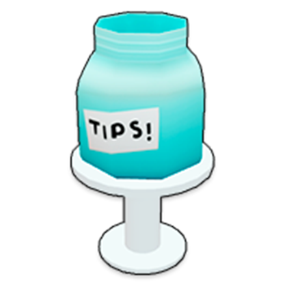 Big Tip Jar My Restaurant Wiki Fandom - huge tips roblox