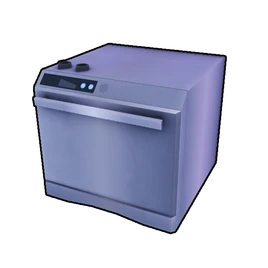 Silver Dishwasher