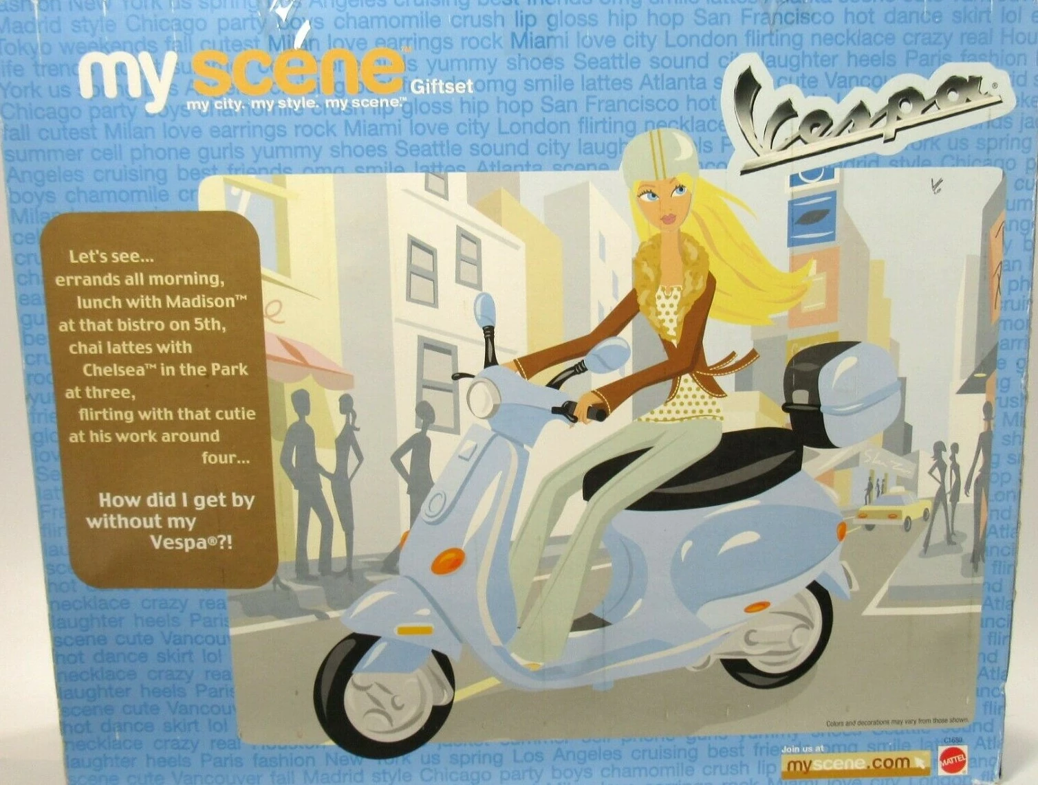 my scene vespa