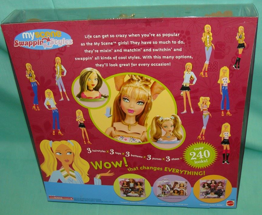 my scene swappin styles barbie doll