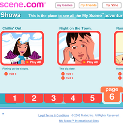 My scene official site top