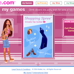 Pagina de my scene juegos online clearance