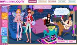 MYSCENE Shopping Spree web game, The Original Version : r/lostmedia