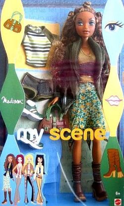 My Scene Barbie Doll , Hanging Out Madison Barbie Doll