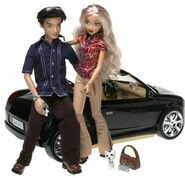 Cruisin' in my Ride Barbie and Ellis