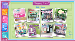 Barbie shopping shop spree game