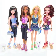 TotallyCharmed dolls with pets