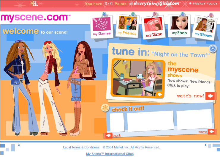 my scene pc game my scene pc game
