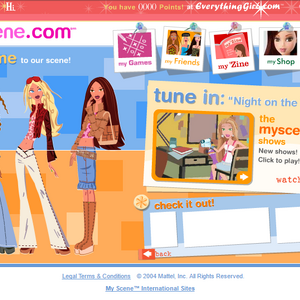 myscene online games