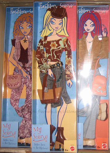 Barbie My Scene My City, My Style 2003 Fashion Roupas