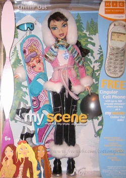 Poupée Barbie Nolee - My scene - Super Bling Bling - Mattel Poupée Barbie Nolee - My scene - Super Bling Bling - Mattel