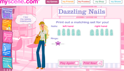 My scene nail game shop