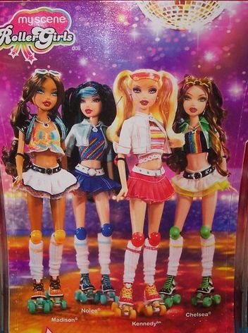 my scene roller girl dolls