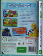 Wii spine and back cover (UK Version)