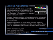 Monitor Performance