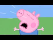 George Pig crying