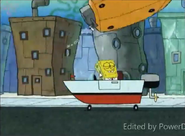 SpongeBob Wilhelm Scream in Boat Smarts