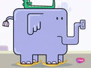 Wow! Wow! Wubbzy! Sound Ideas, ELEPHANT - ELEPHANT TRUMPETING, THREE TIMES, ANIMAL