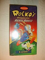 Rocko's Machine Madness VHS