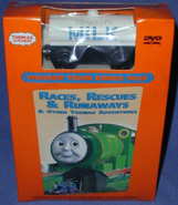 DVD with Wooden Railway Milk Tanker