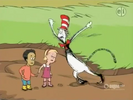 The Cat in the Hat Knows a Lot About That! "Follow the Prints" Sound Ideas, ZIP, CARTOON - BIG WHISTLE ZING OUT