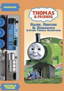 DVD with free Wooden Railway Thomas and Silver Percy