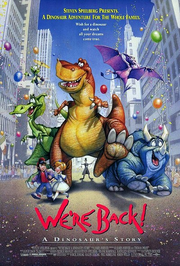 We're Back A Dinosaur's Story Poster