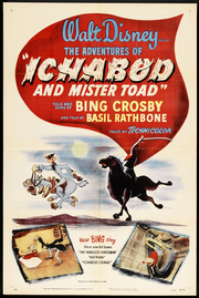 The adventures of ichabod and mr toad poster