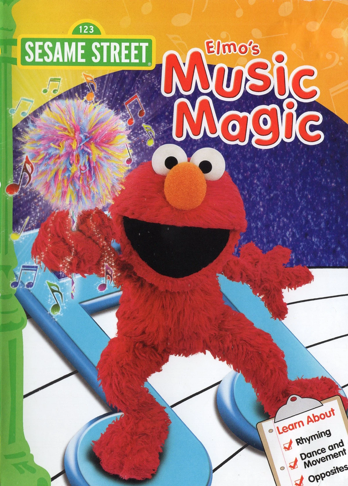Sesame Street Elmo's Music Magic 2011 DVD | My scratchpad Wiki | Fandom, image size:1200x1674