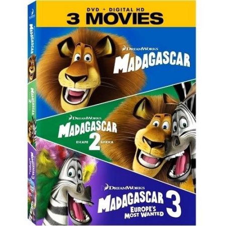 Madagascar DVD + Digital HD + 3 Movies | My scratchpad Wiki | Fandom