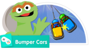 Bumper Cars Icon (2017-present) PBSKids.org version