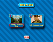 Sing-along menu