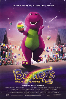 Barney's Great Adventure Poster-0