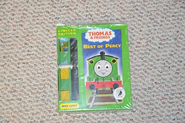 Best of Percy VHS with Wooden Railway Box Cars