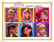 Disney Princess Elements of Harmony Meme (Version 4)