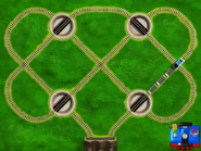 Troublesome trucks mini-game