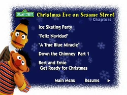 Sesame Street Christmas Eve on Sesame Street 2002 DVD